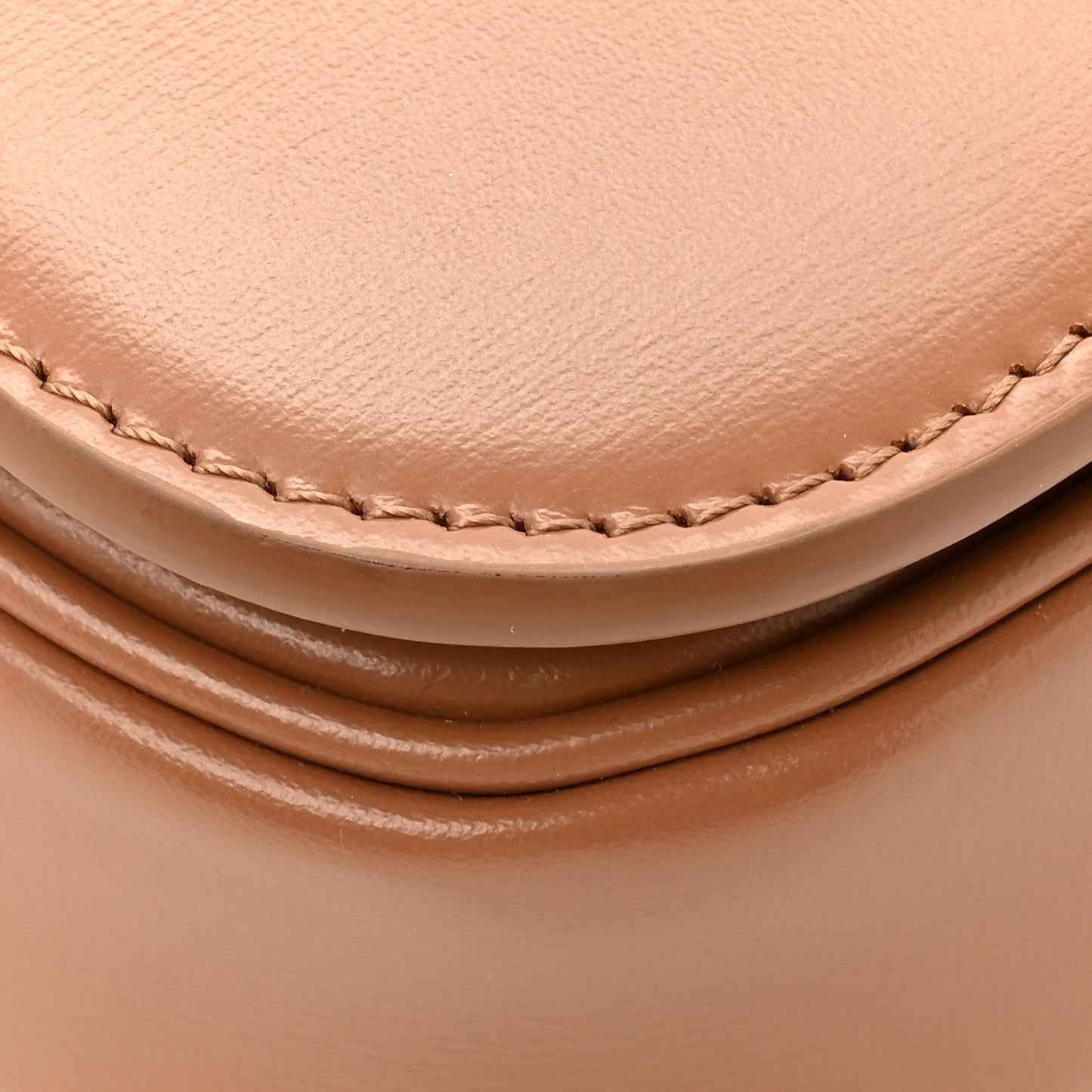 Shiny Calfskin Medium Triomphe Bronze