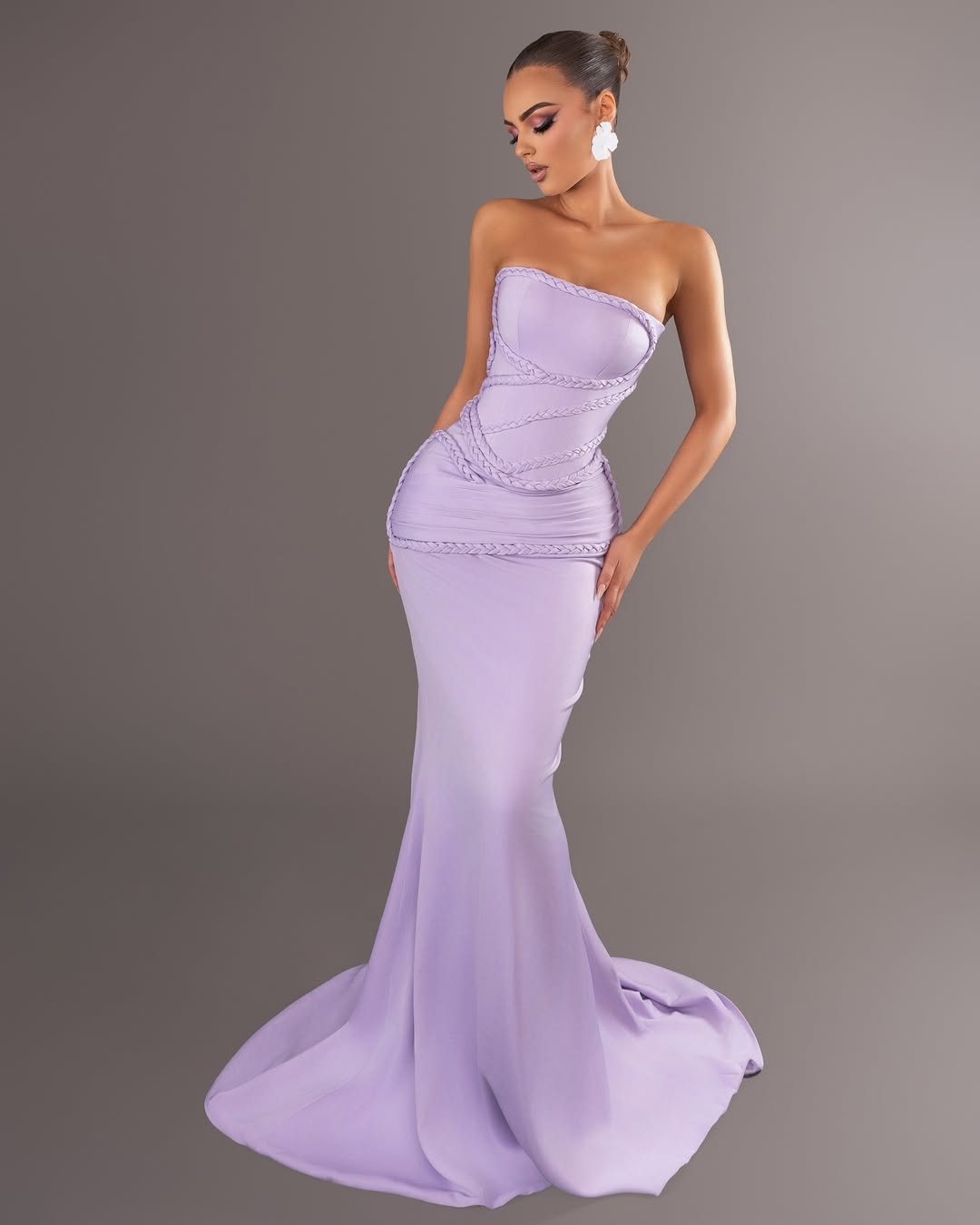 Glamorous Sleeveless Straps Mermaid Prom Dress
