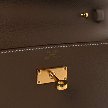 Evercolor Kelly Wallet To Go Etoupe
