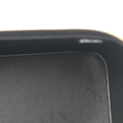 Lambskin Quilted Pick Me Up Vanity Case Black