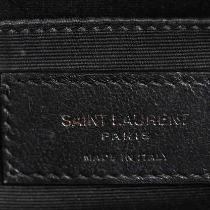 Calfskin Matelasse Monogram Monochrome Lou Camera Bag Black