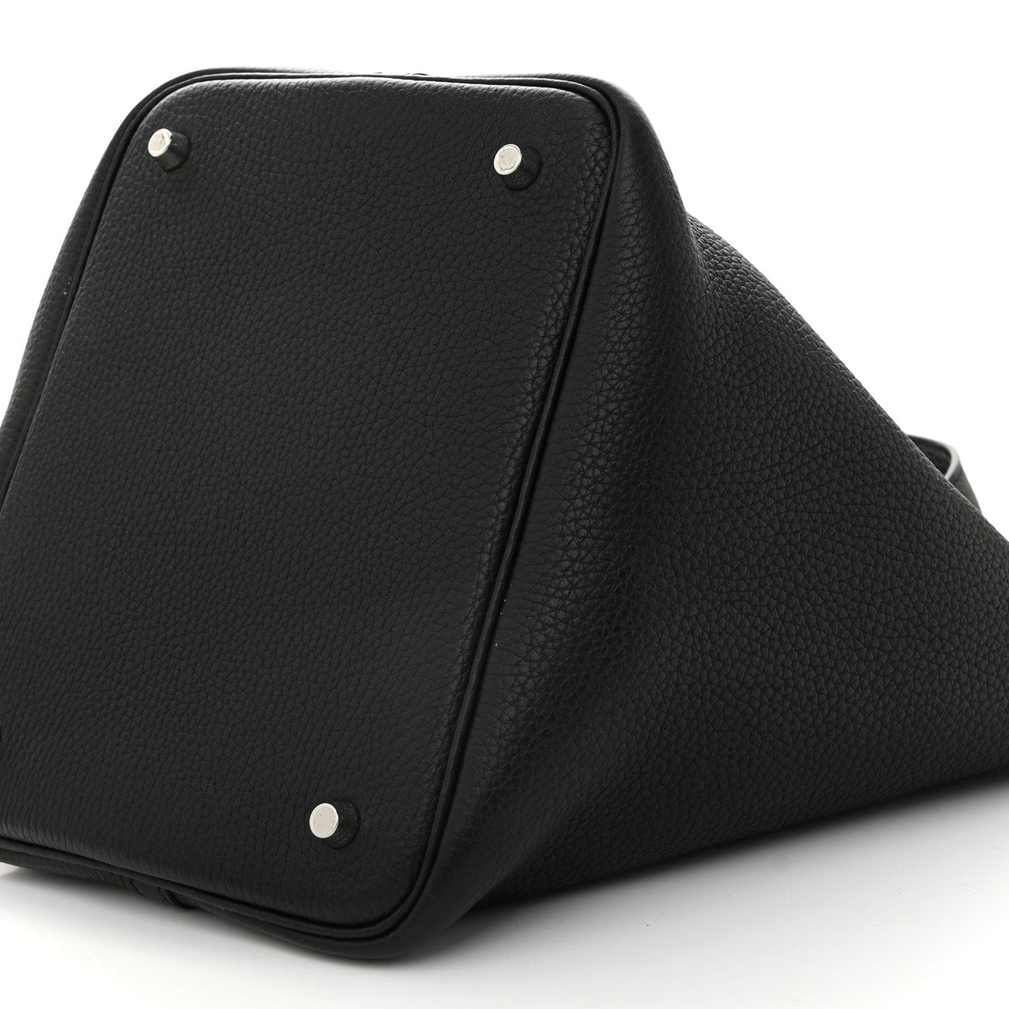 Taurillon Clemence Picotin Lock 22 MM Black