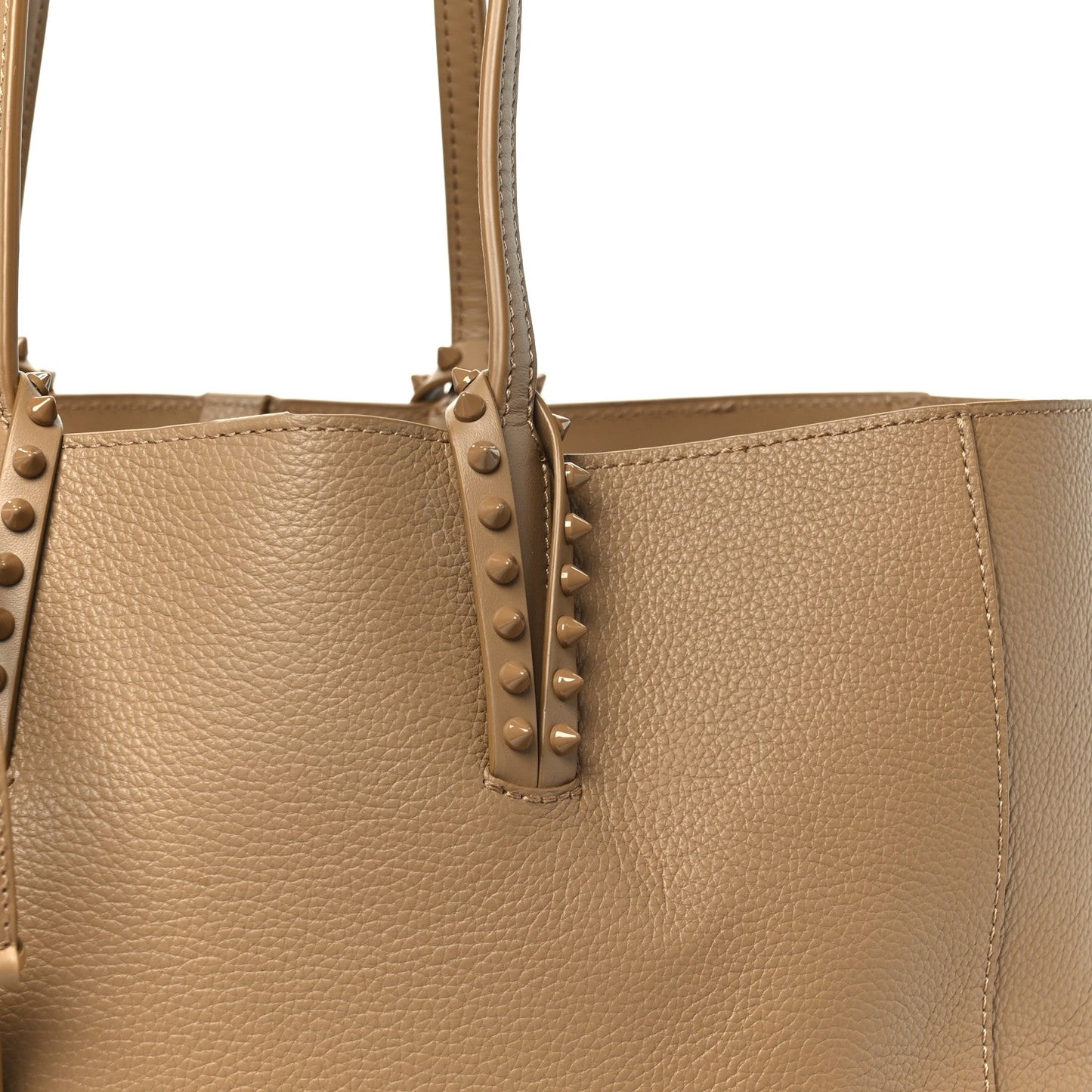 Grained Calfskin Small Cabata Soft Tote Lionne
