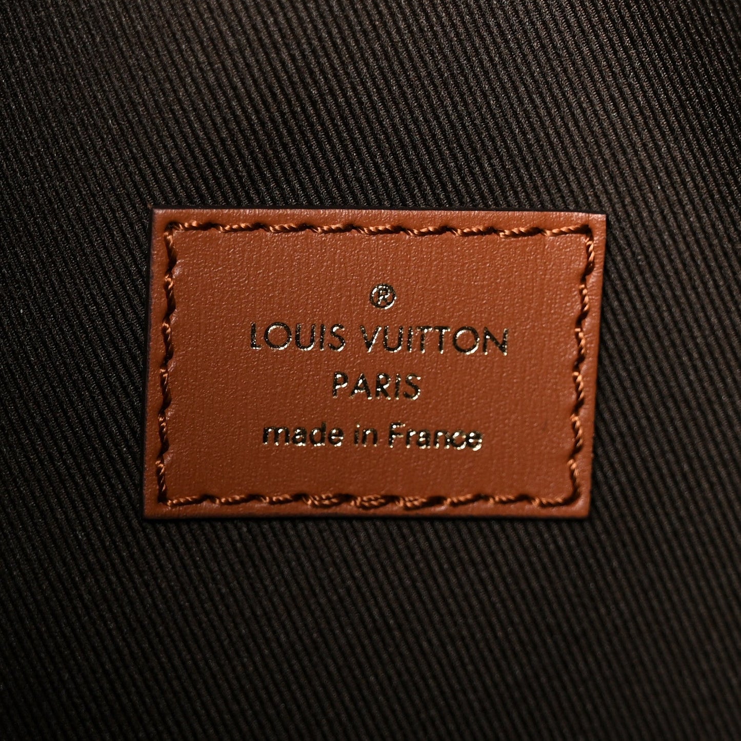 Reverse Monogram Loop Hobo