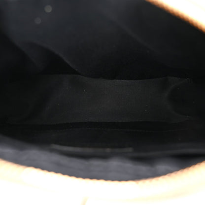 Calfskin Matelasse Monogram Lou Camera Bag Dark Beige