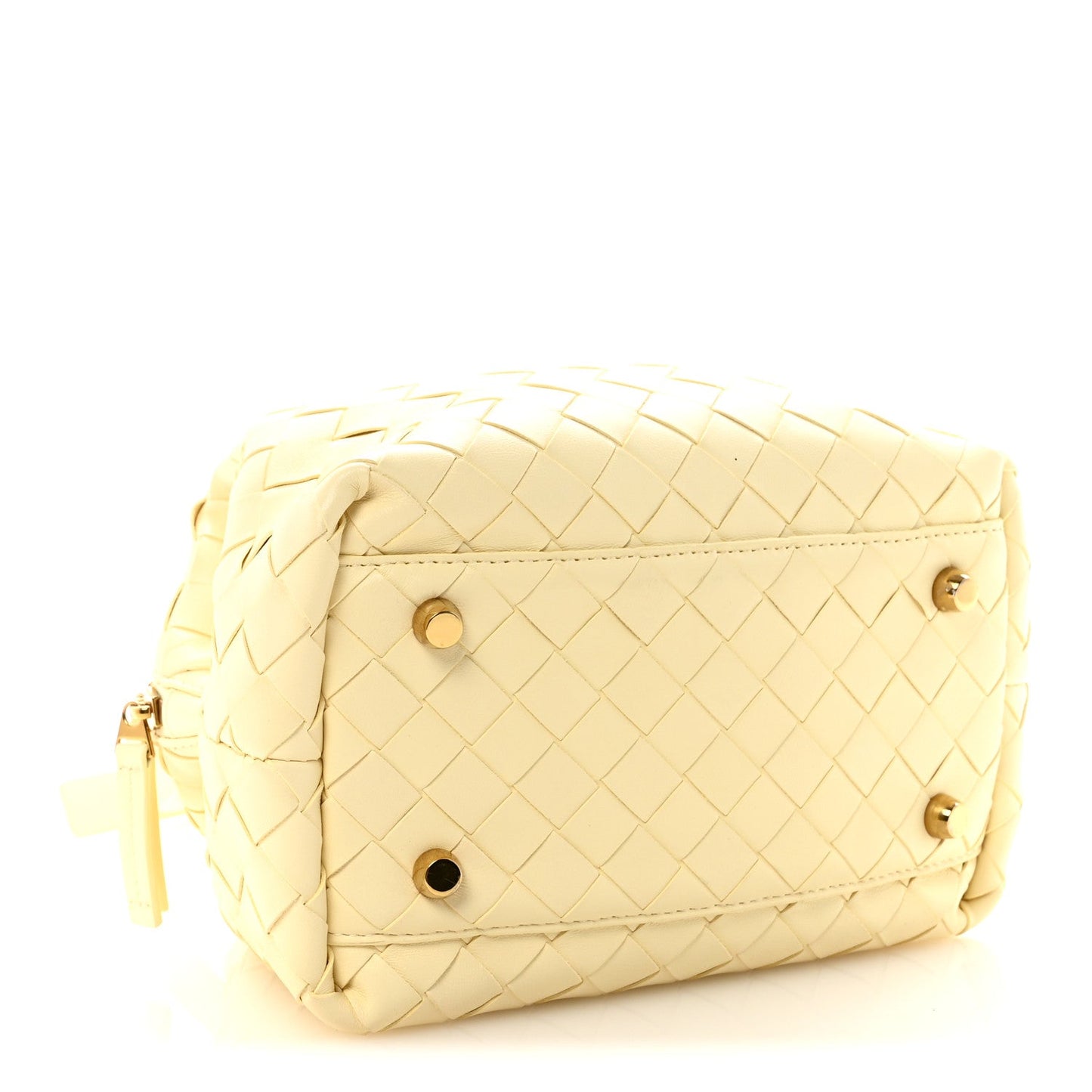 Nappa Intrecciato Mini Bauletto Camomile