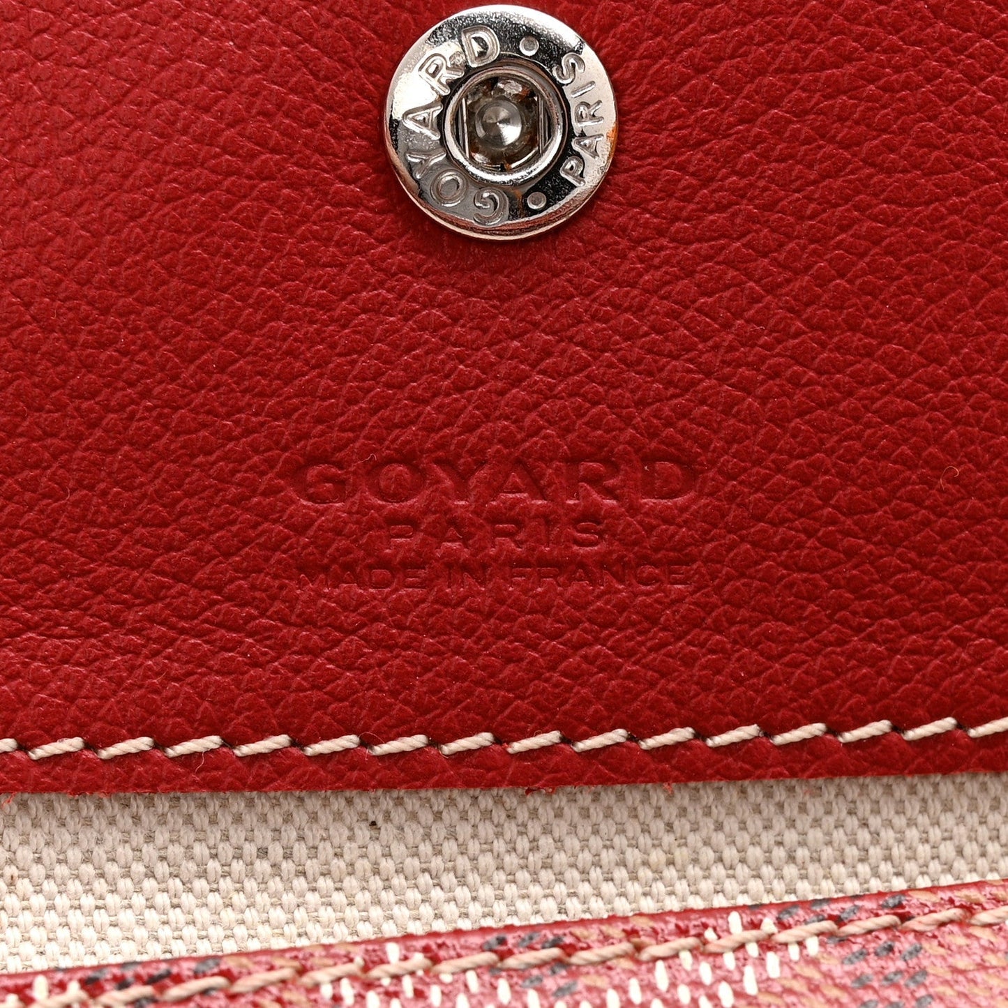 Goyardine Saint Louis PM Red