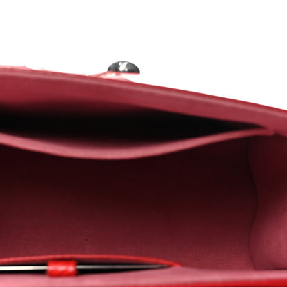 Epi Twist Shoulder Bag MM Coquelicot