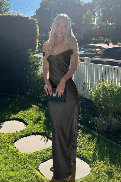 Chic Sleeveless Off-Shoulders Mermaid Prom Dress