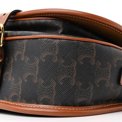 Triomphe Canvas Folco Bag Tan