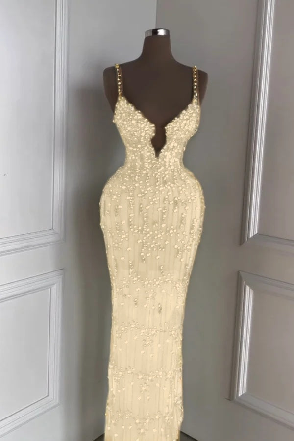 Luxurious Beaded Green Sweetheart Prom Dress