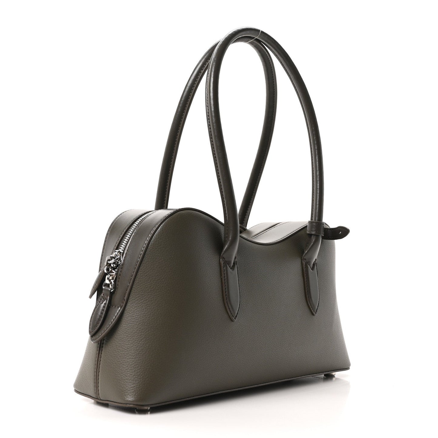 Eco Grainy Alter Mat Ryder Shoulder Bag Dark Olive