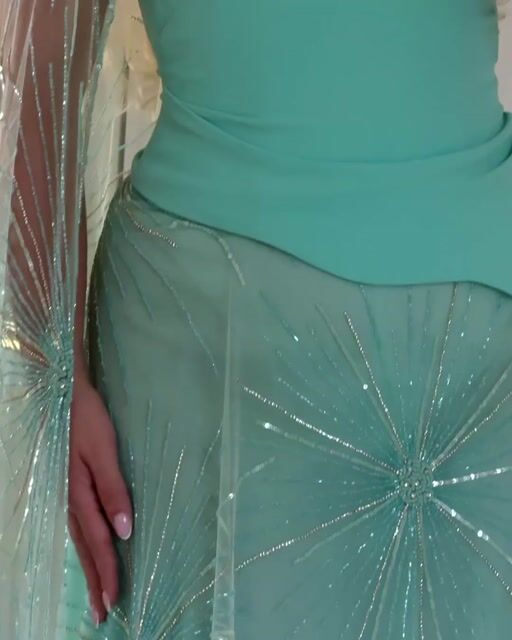Elegant Mint Green Strapless Sequins Sleeveless Prom Dress with Shawl
