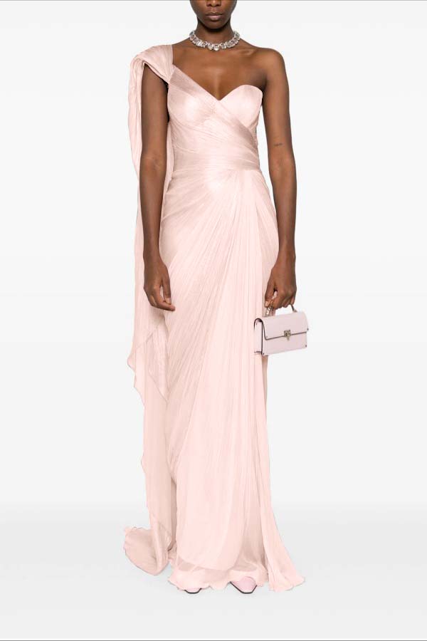 Elegant Sleeveless Strapless Tulle Sweetheart Long Prom Dress