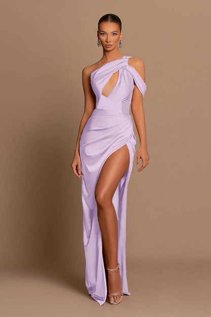 Amazing Dusty Rose Mermaid Prom Dress With Split Fashion