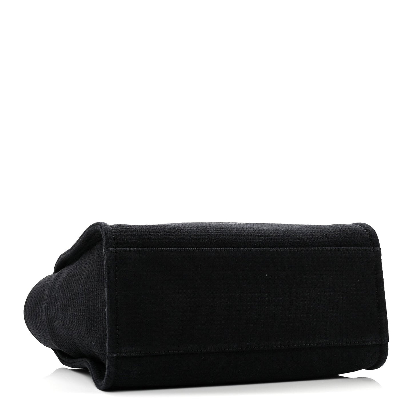 Mixed Fibers Small Deauville Tote Black