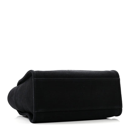 Mixed Fibers Small Deauville Tote Black
