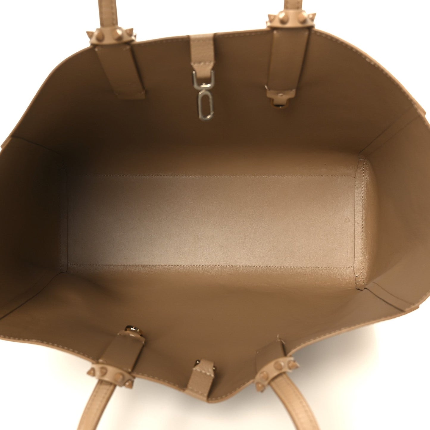 Grained Calfskin Small Cabata Soft Tote Lionne