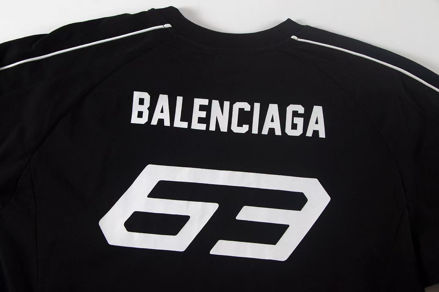 Balenciaga Automobili Lamborghini Soccer T-shirt Cotton