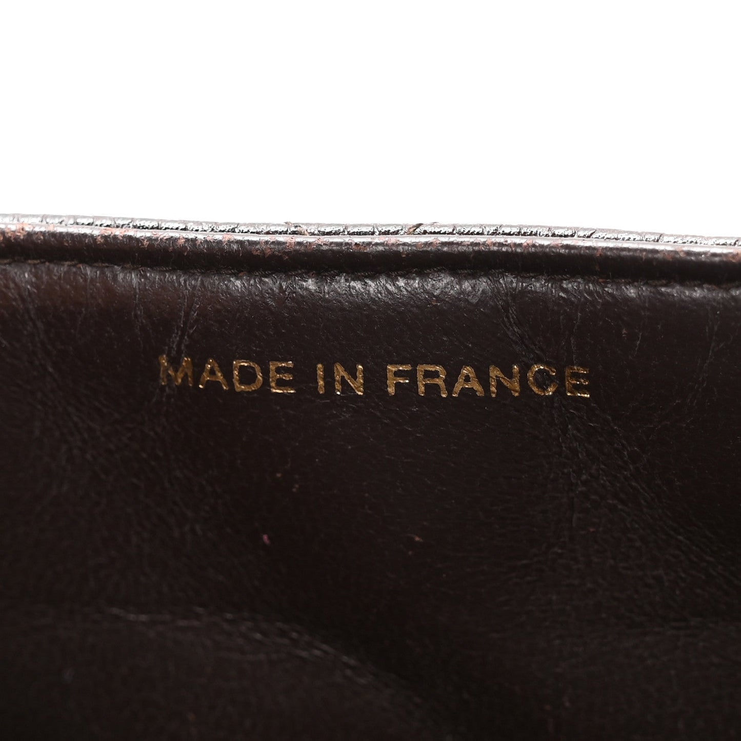Caviar Quilted Medium Kelly Flap Brown
