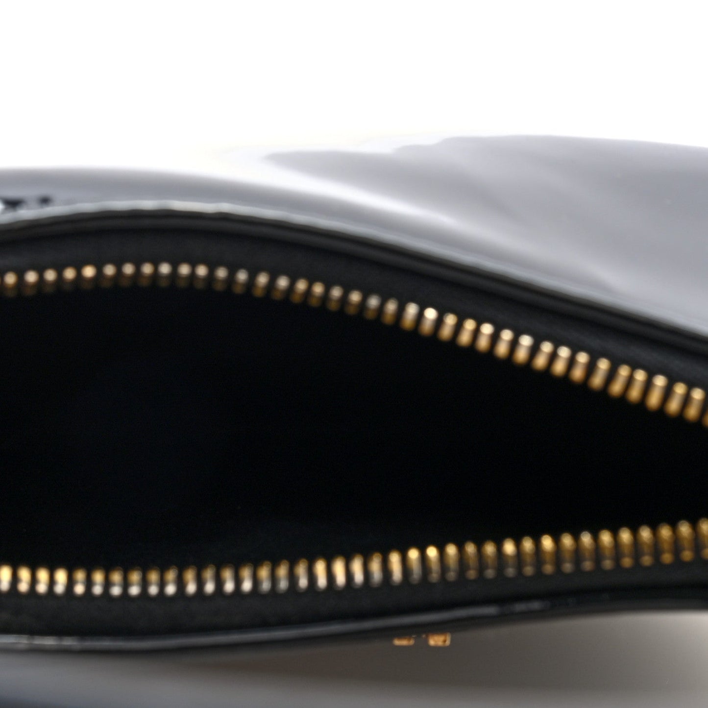 Patent Mini Hobo Black