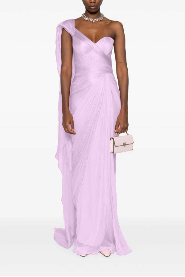 Elegant Sleeveless Strapless Tulle Sweetheart Long Prom Dress