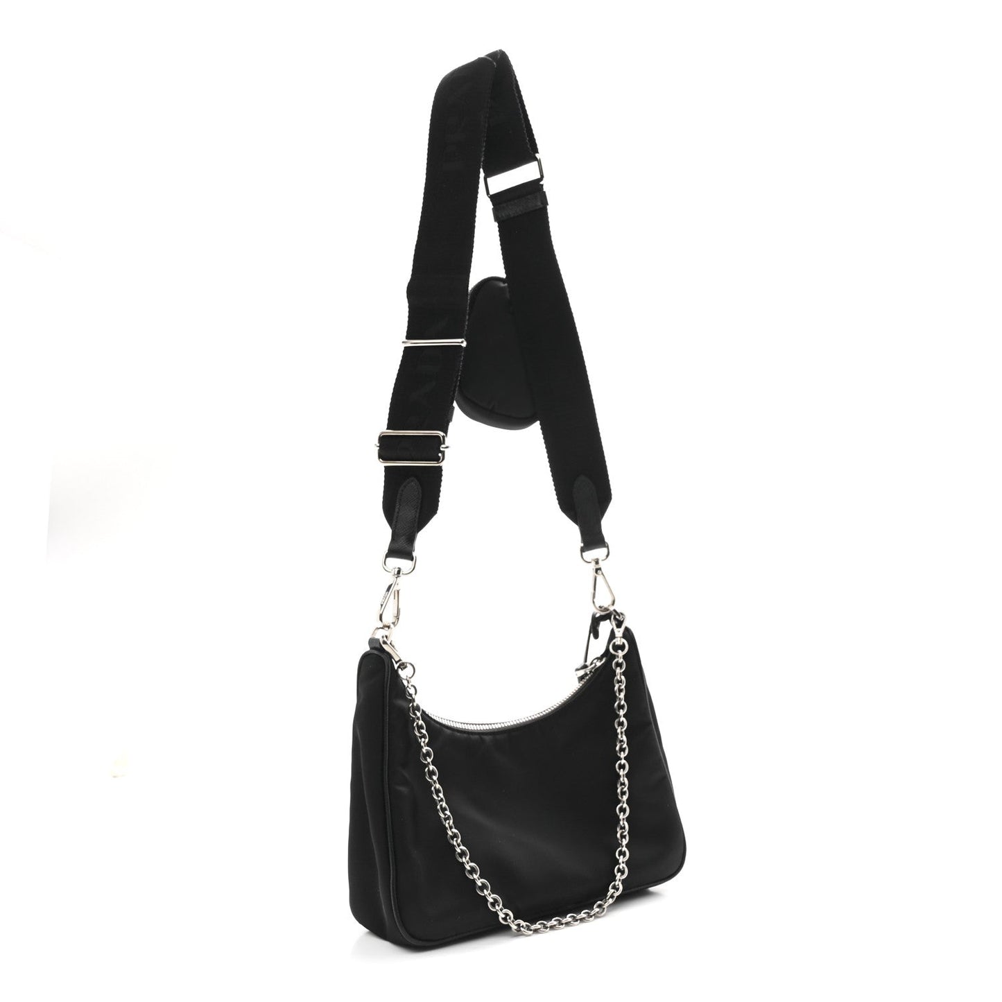 Nylon Re-Edition 2005 Shoulder Bag Black