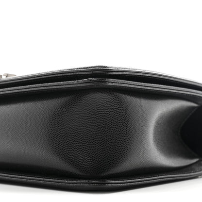 Caviar Quilted New Medium Boy Flap Black