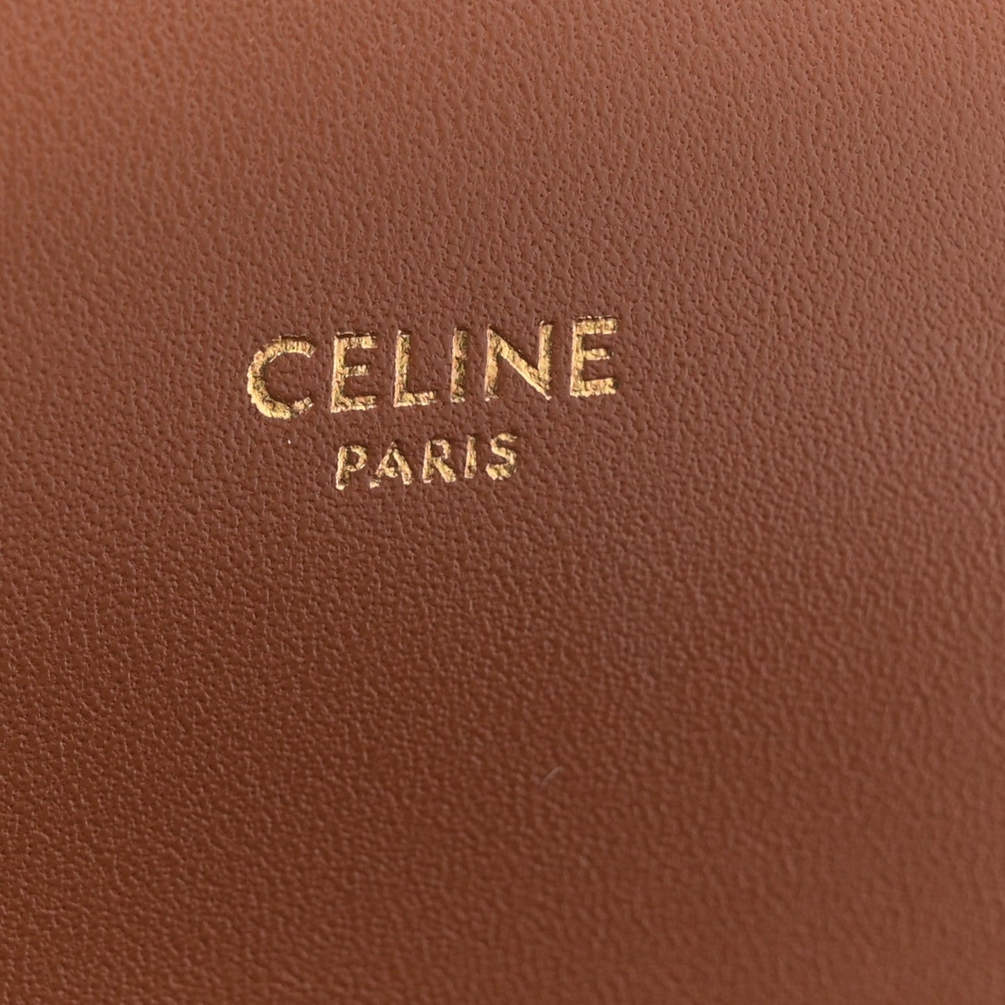 Triomphe Canvas Calfskin Medium Triomphe Bag Tan