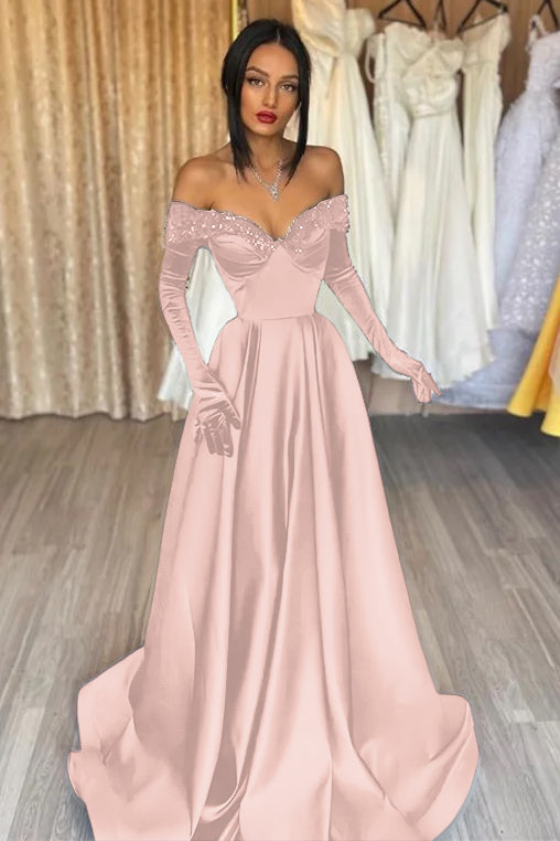 Black Sweetheart Evening Dress A Line With Appliques