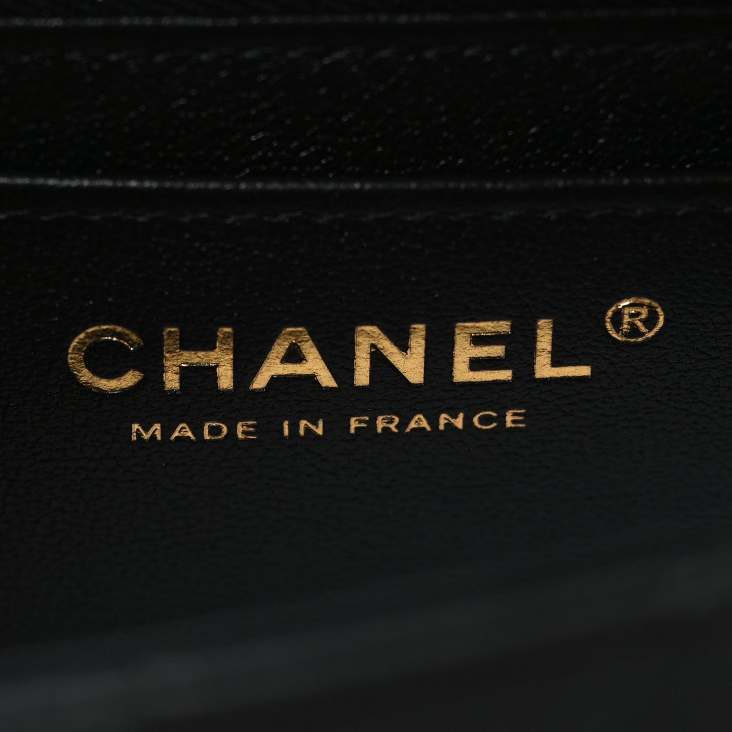 Lambskin Quilted Mini Rectangular Flap Black