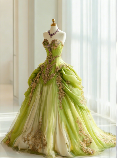 Gorgeous Purple Birthday Dresses, Sweetheart A-Line Long Prom Dresses, Appliques Tulle Quinceanera Dresses EP06500