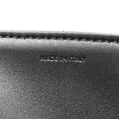 Shiny Calfskin Medium Triomphe Black