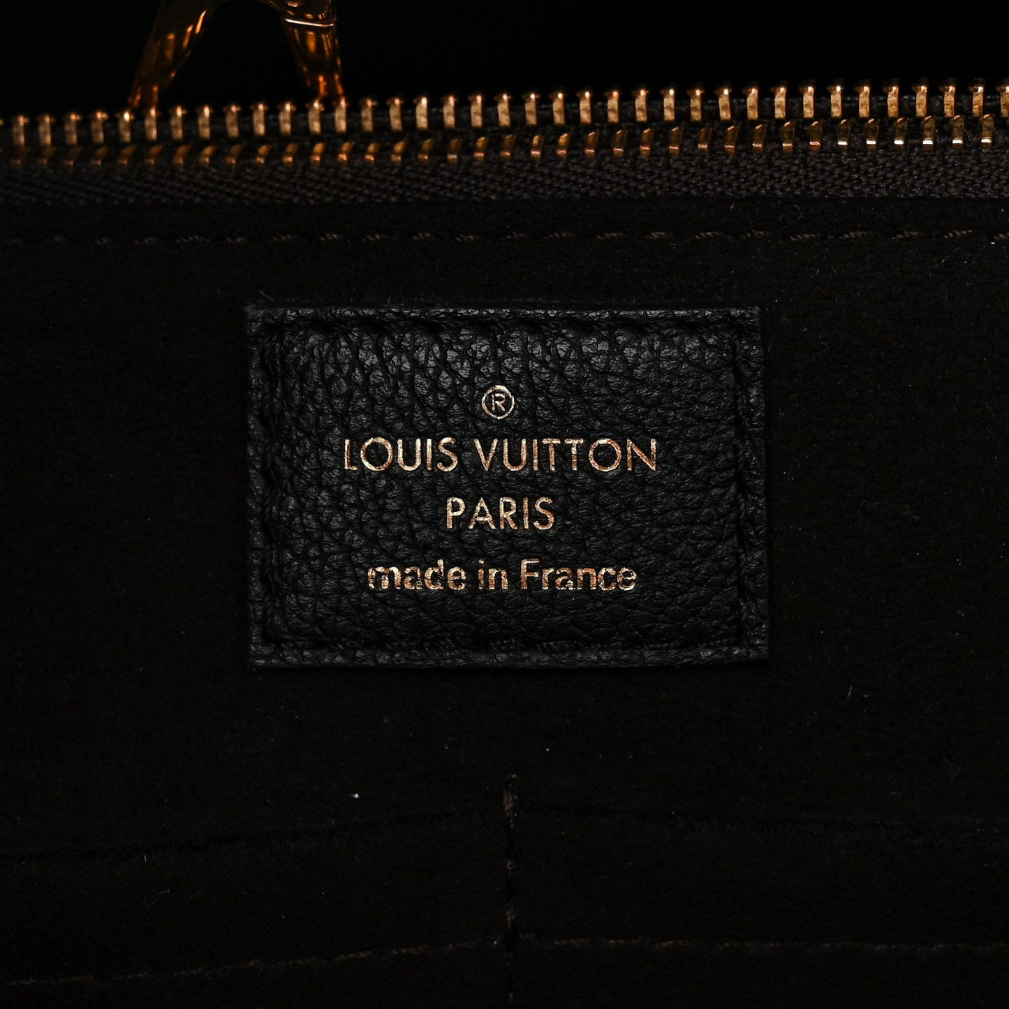 Calfskin Monogram Kimono Tote Black