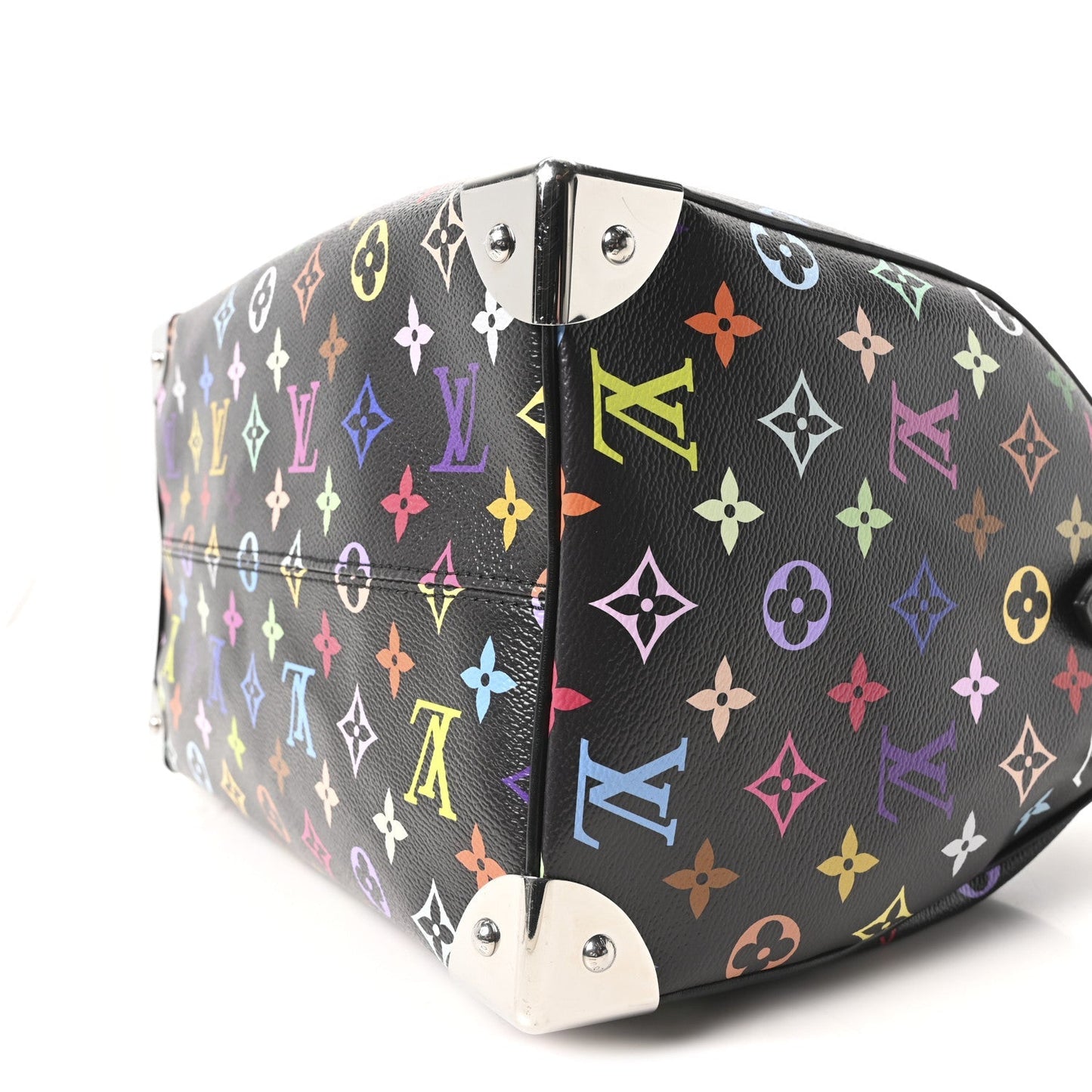 LV X TM Monogram Multicolor Speedy Soft 30 Black