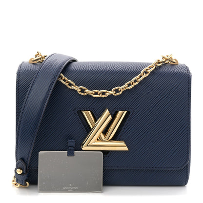 Epi Twist Shoulder Bag MM Indigo