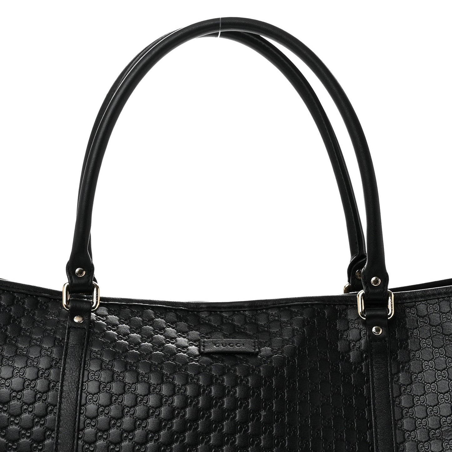 Microguccissima Large Joy Tote Black