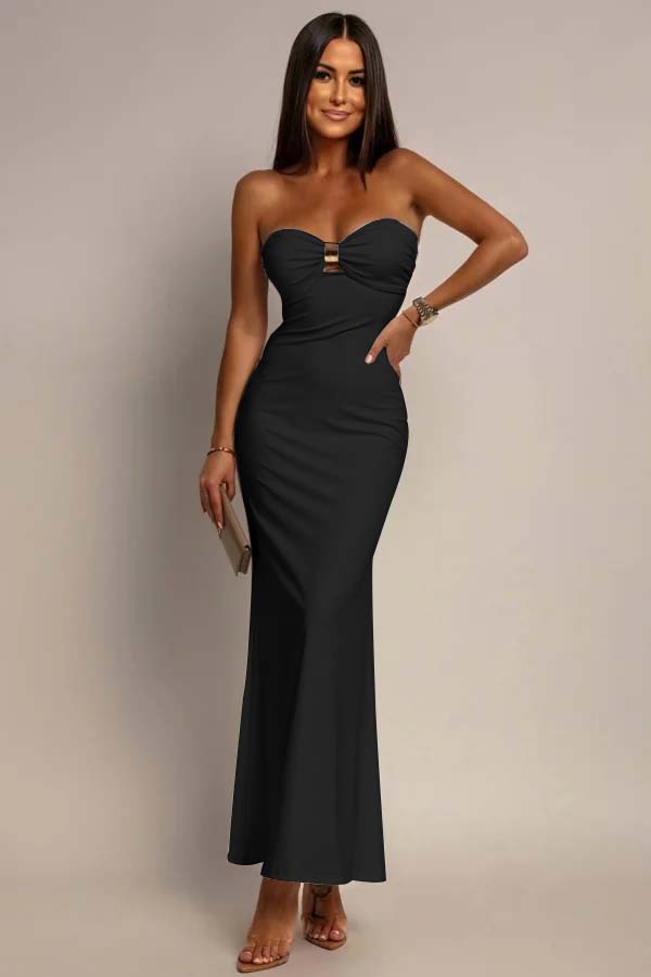 White Sleeveless Sweetheart Mermaid Long Prom Dress