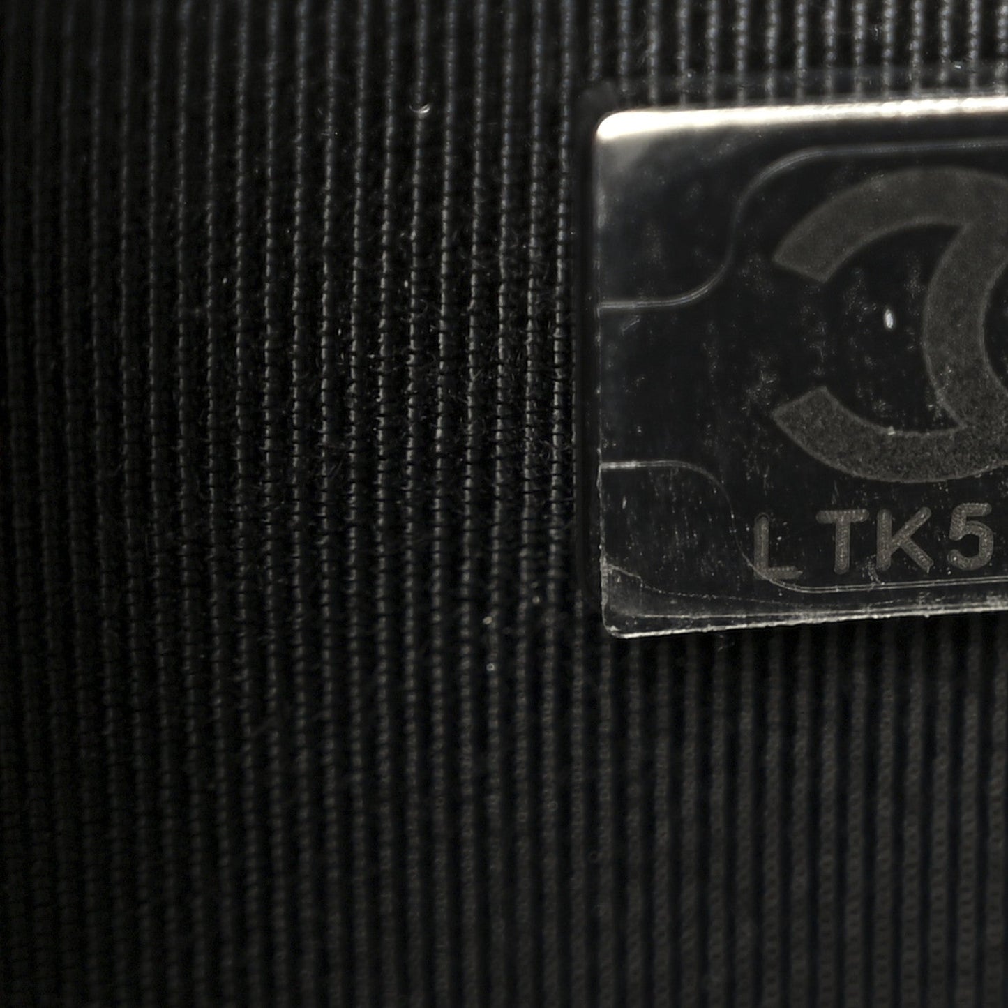Lambskin Quilted Wallet On Chain WOC So Black