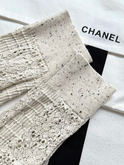 CC 25 Knitted Sweater White Wool 291301