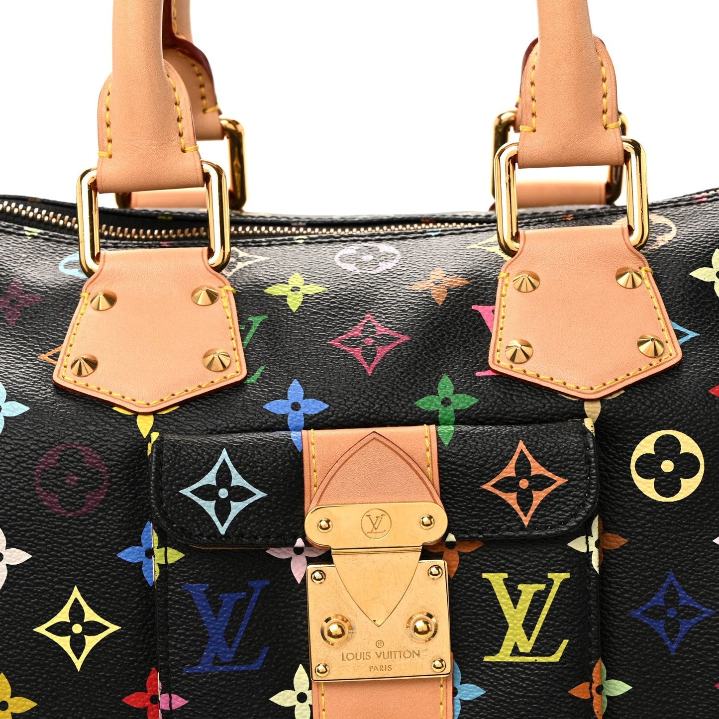 Monogram Multicolor Speedy 30 Black