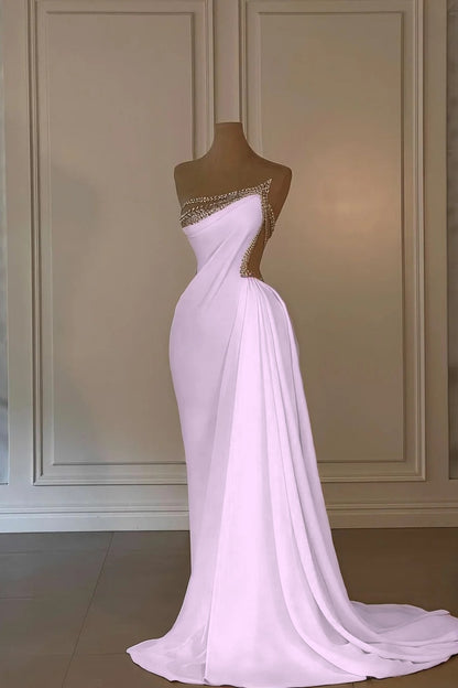 Fabulous Daffodil Asymmetric Sleeveless Ruched Patchwork Evening Dress