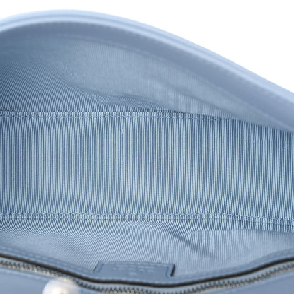 Lambskin Matelasse Medium GG Marmont Shoulder Bag  Light Blue