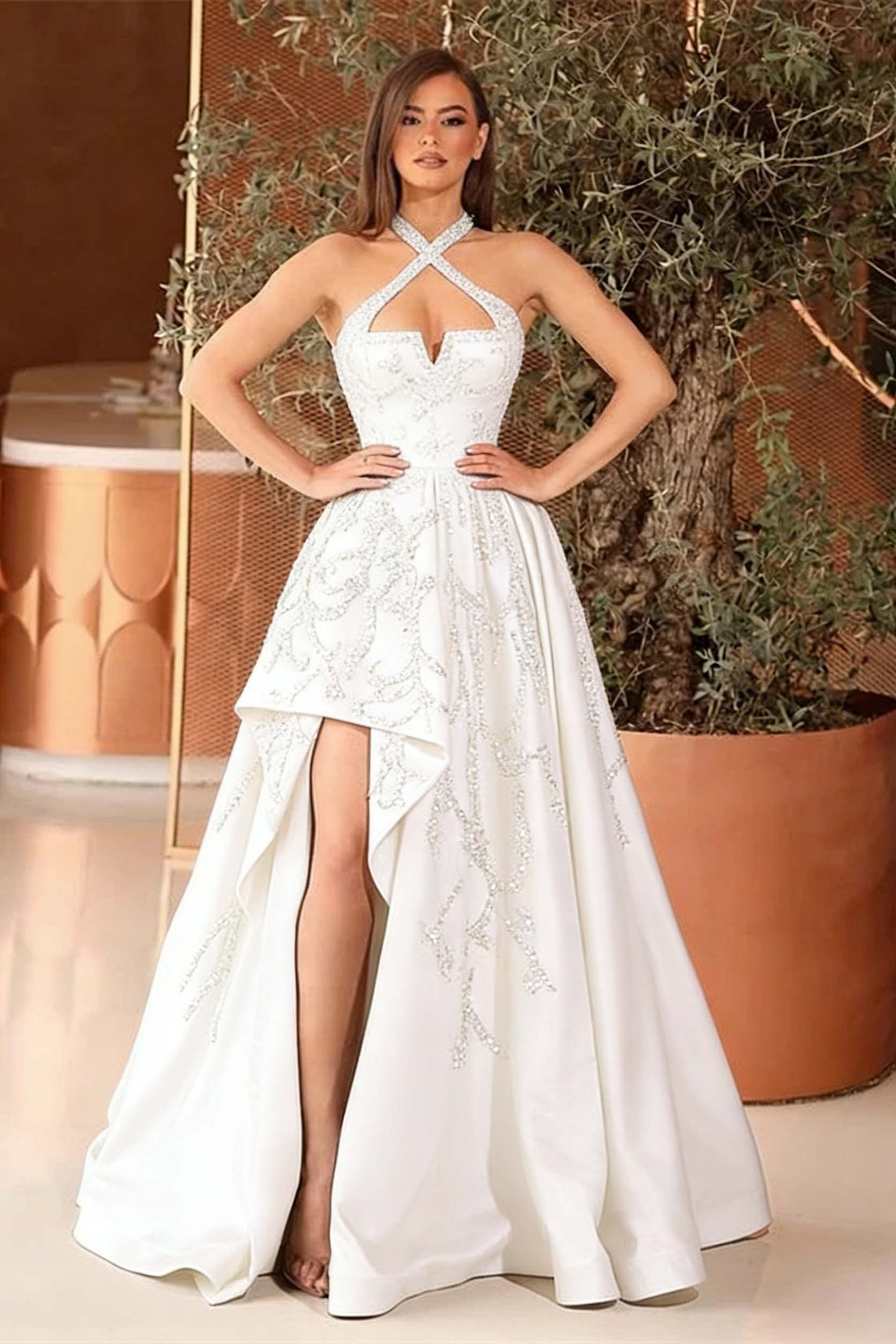Black A Line Prom Dress With Appliques For Party