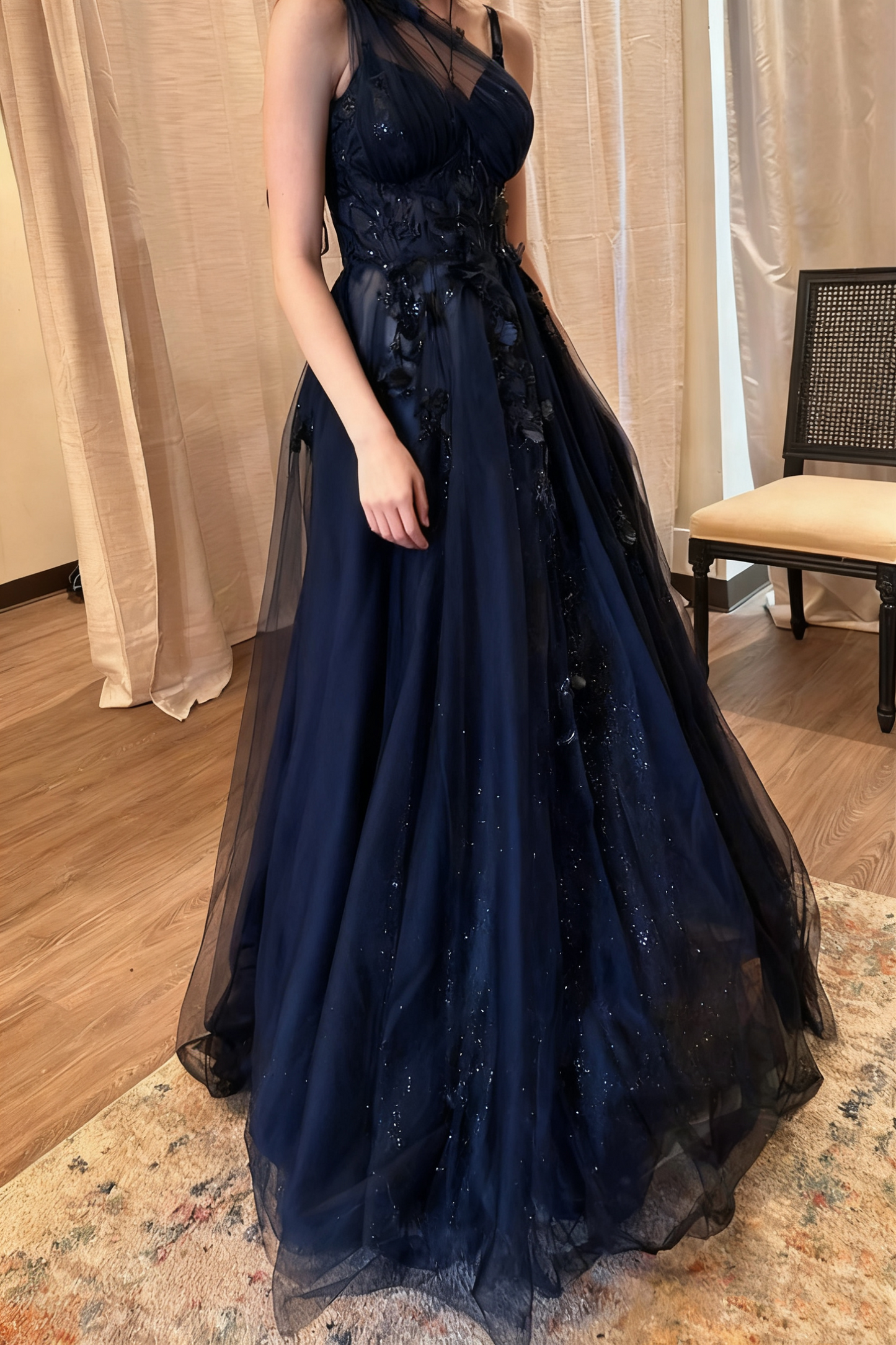 Evening Dresses Black Prom Lace Evening Gowns Princess Formal Women Dress       fg4106