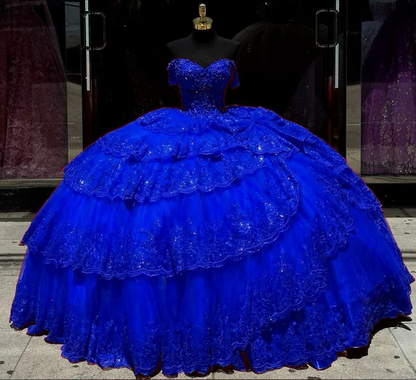 Luxury Red Quinceanera Dress with Crystal Beading Lace Appliques Sweet 16 15 Ball Gown          fg6302