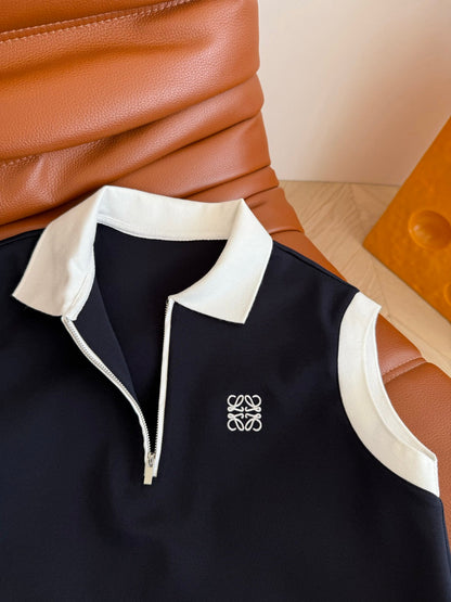 Loewe 25 Polo Dress Polyester