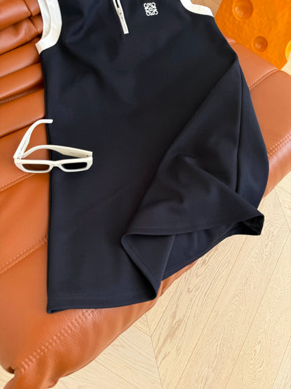 Loewe 25 Polo Dress Polyester