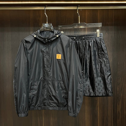 LV SET JACKET AND PANTS BLACK 239591