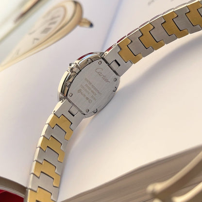Baignoire 23mm Tow-Tone Yellow Gold Diamond Bezel